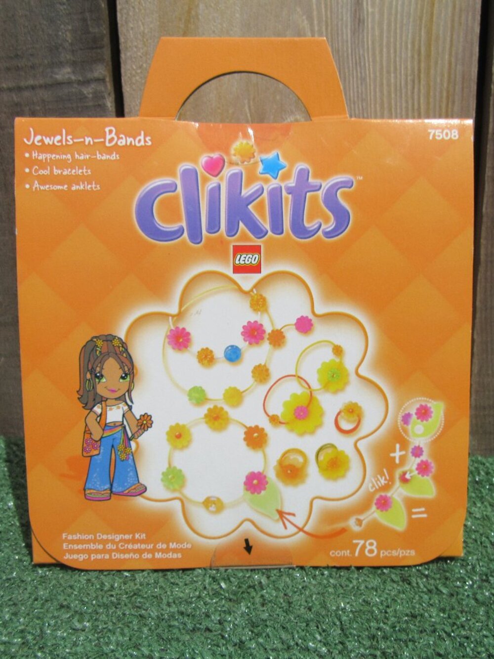 Brand New LEGO Clikits Jewels-N-Bands Fashion Designer Kit 7508